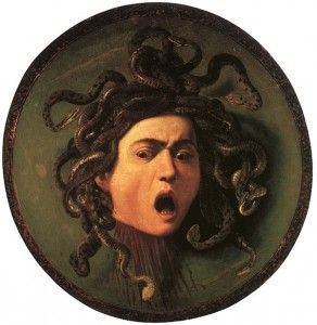 ”Medusa” de Caravaggio. Wikipedia Commons. 