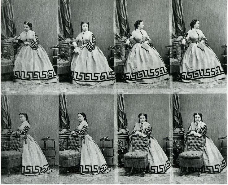 ‘Retrato de una mujer sin identificar’, André Adolphe Eugène Disdéri, h. 1860-65.