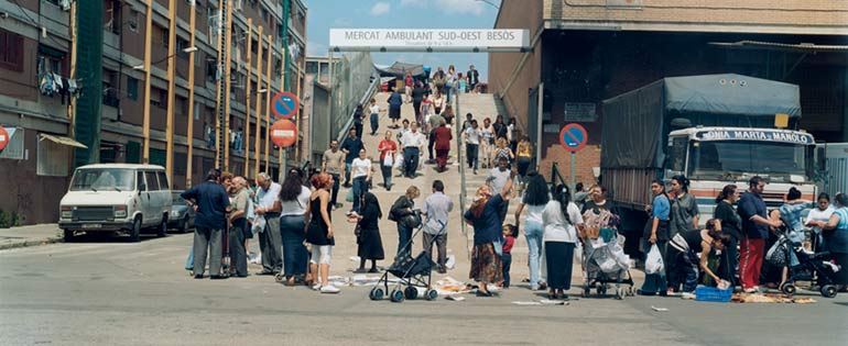 Patrick Faigenbaum / Joan Roca "Barcelona, vista del Besòs", 1999-2004. Obra de la exposición ‘¿Cómo queremos ser gobernados?’. Fuente: MACBA. 