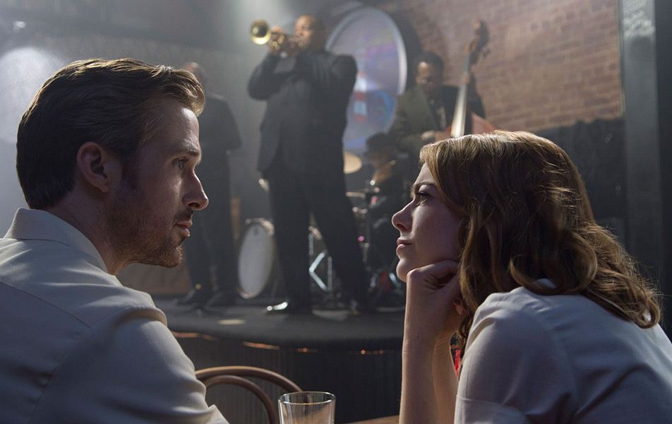 Ryan Gosling y Emma Stone en 'La, La, Land' (Damien Chazelle, 2016).