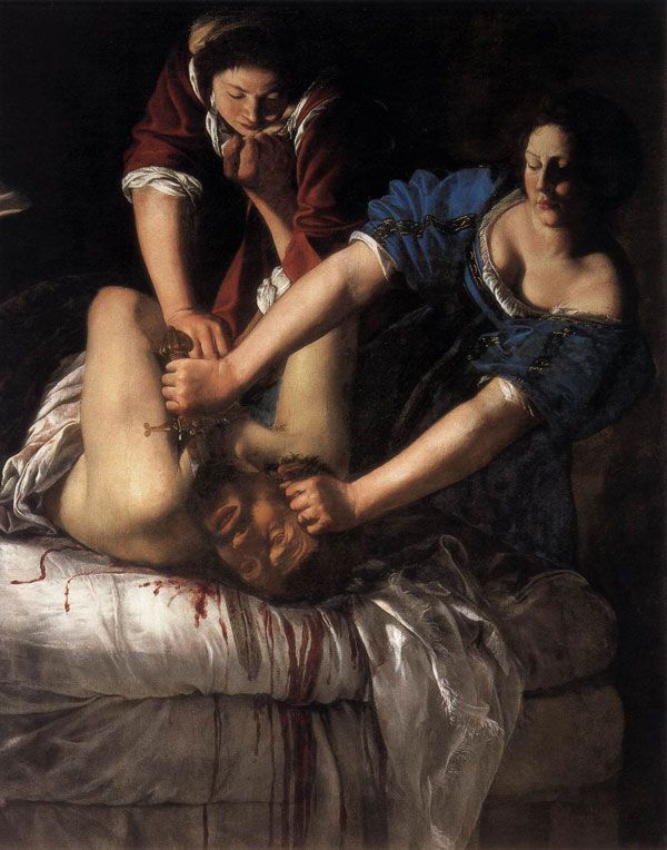 Artemisia Gentileschi (1612-13), Judit (Museo de Capodimonte, Nápoles)