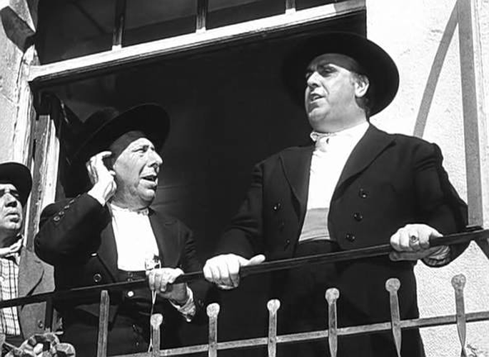 El alcalde de VIllar del Río en la película Bienvenido, Míster Marshall (Berlanga, 1953)
