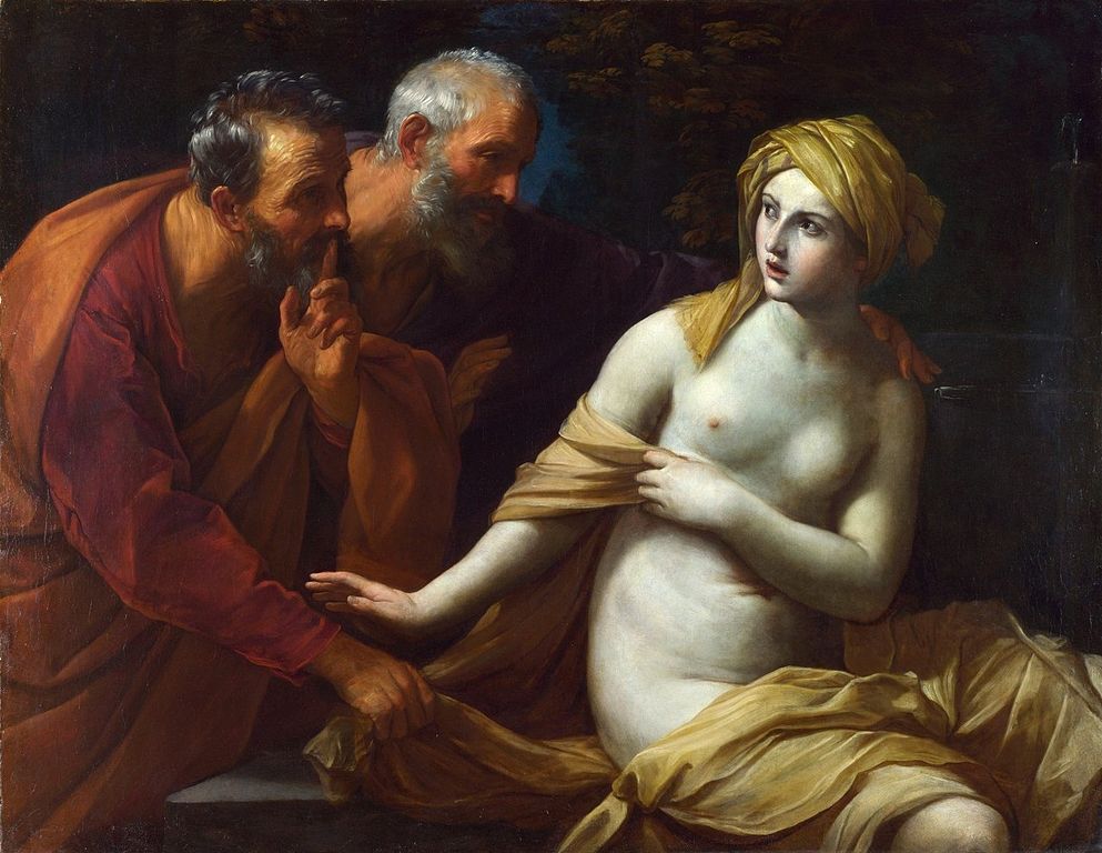 Guido Reni (1620-25), Susana y los viejos, The National Gallery London