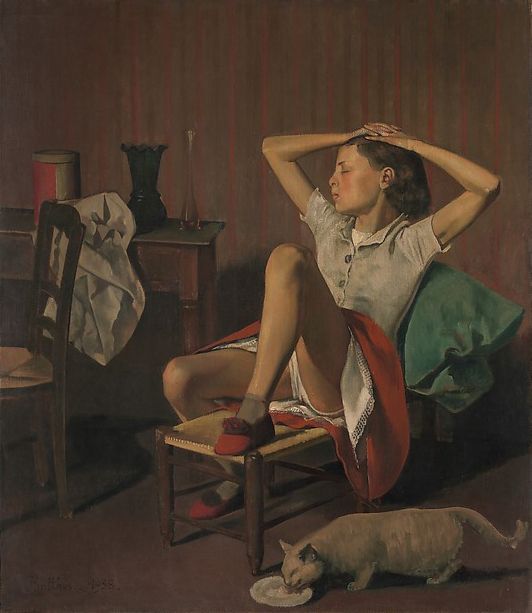 Balthus ( 1936-1939), «Thérèse revant, MET.